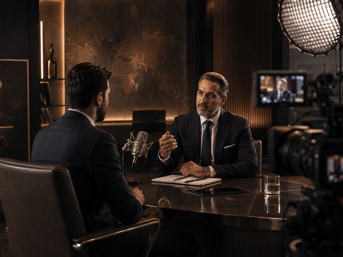 إنتاج البودكاست والمواد الإعلامية والإعلانية